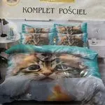Komplet Pościeli 4cz MilanoNo 200/220 Koty