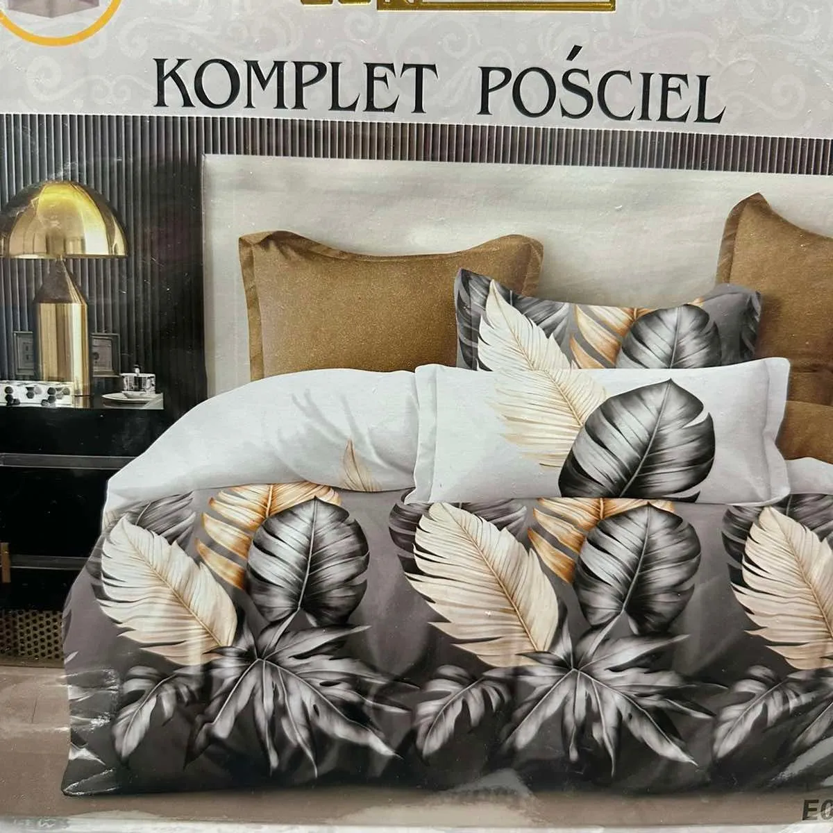 Komplet Pościel Milano 4cz 200/220 100% nie farbujące