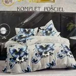 Komplet Pościel 4CZ Milano Zone 200/220 Motyw Motyli