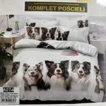 Komplet Pościeli 4CZ 200/220 Border Collie