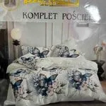 Komplet Pościel 4cz Milano Zone 200/220 Motyw Motyli