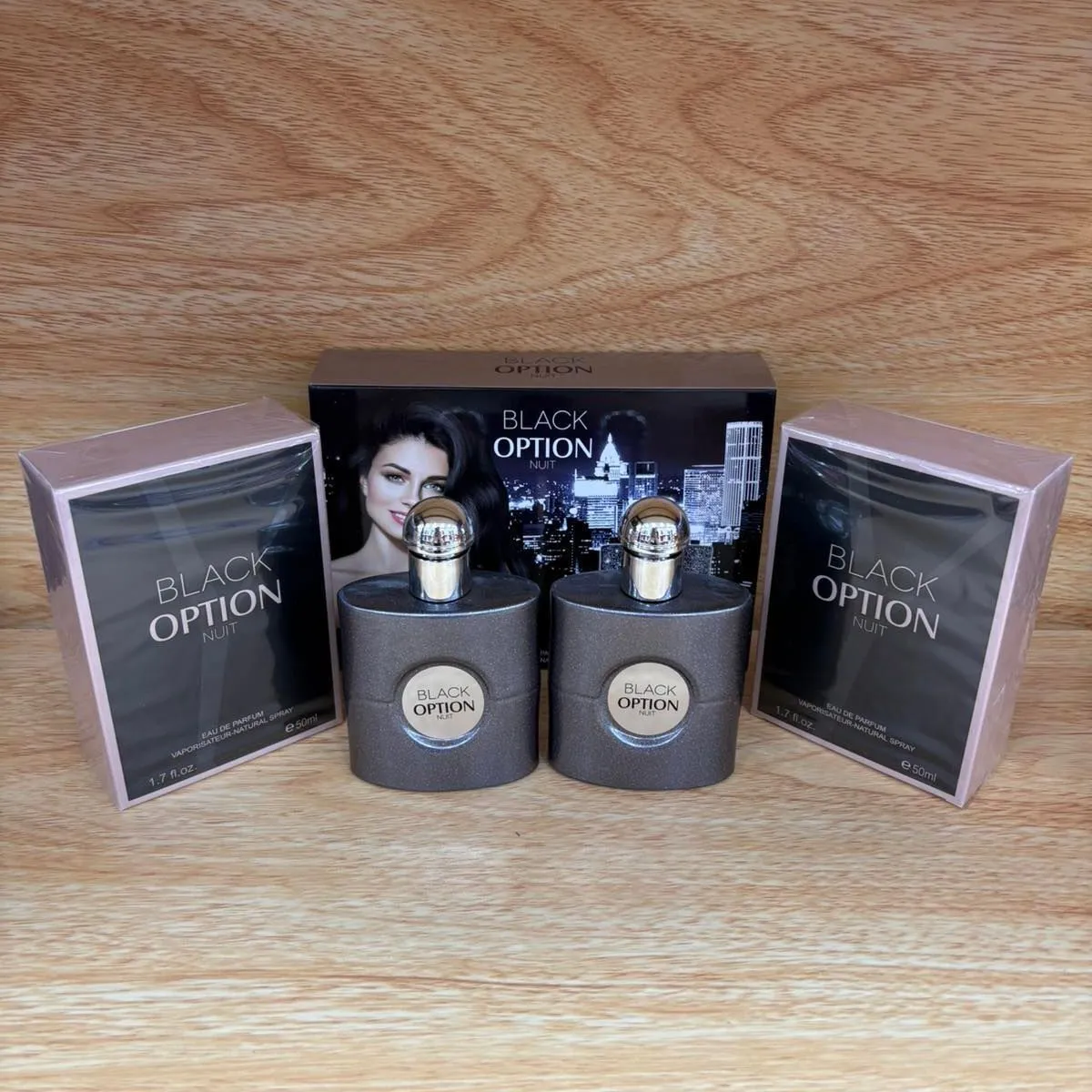 Zestaw Perfum Black Option 2x50ml