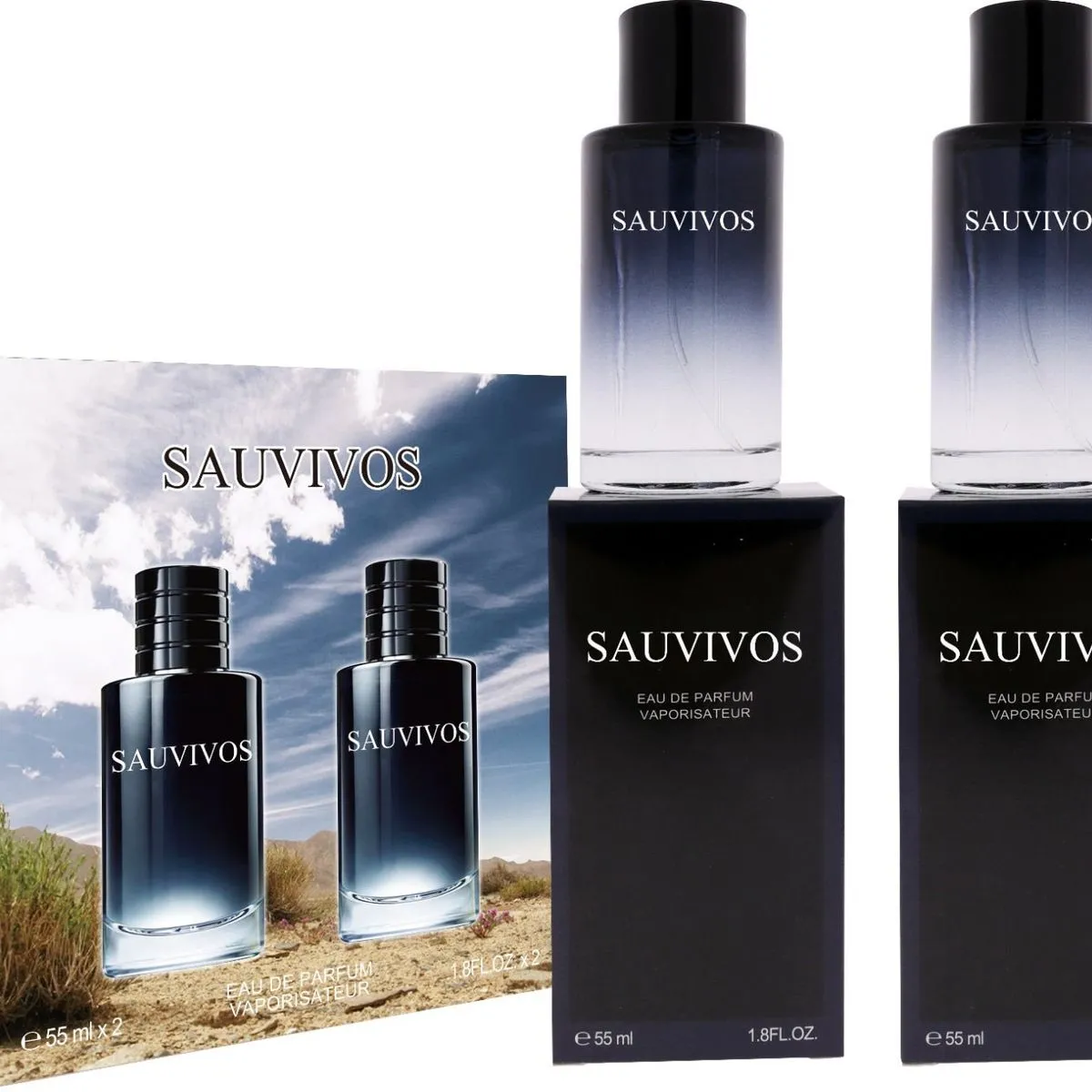 Zestaw Perfum Sauvivos 2x50ml Eau de Parfum