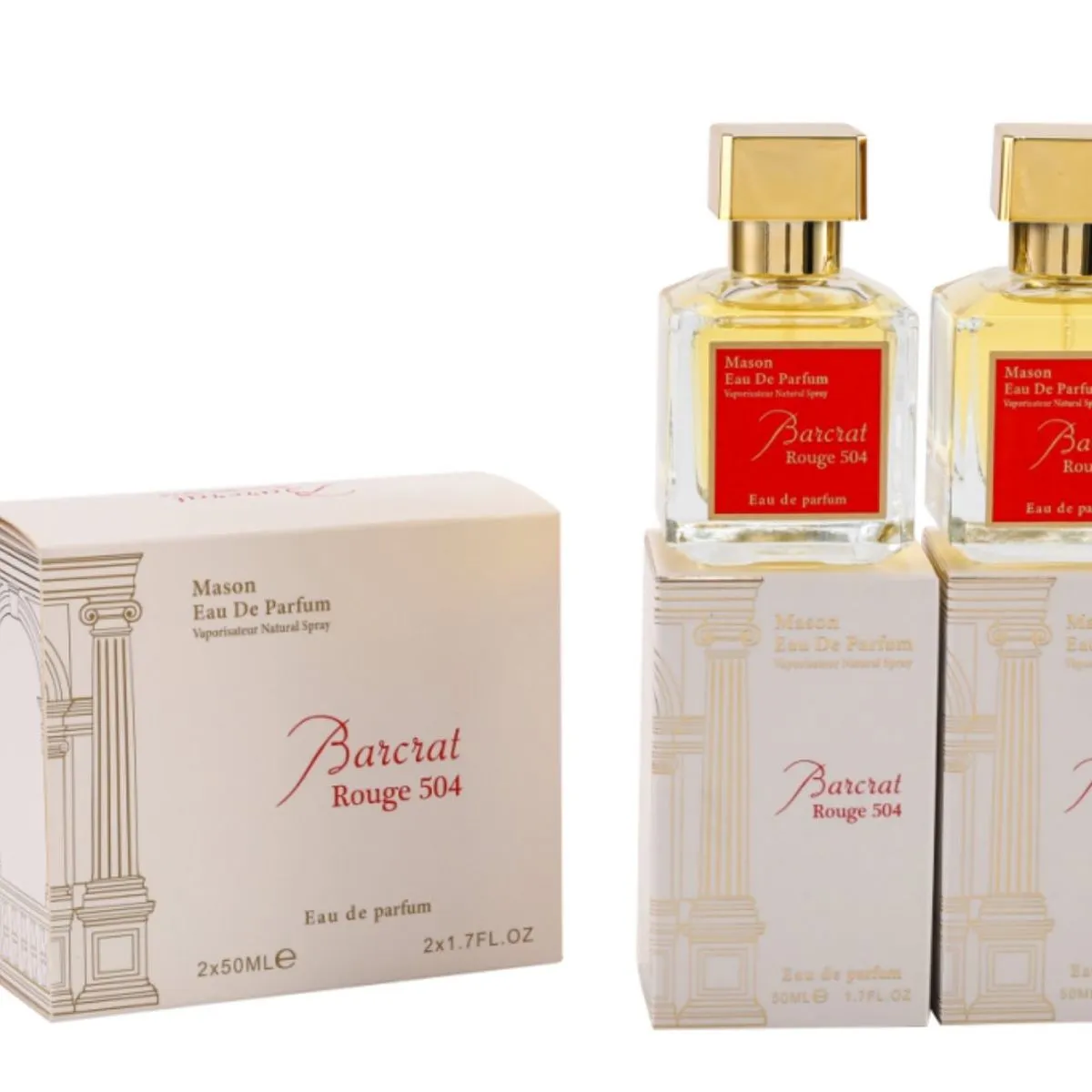 Zestaw Perfum Maison Parfums Baccarat Rouge 540 2x50ml