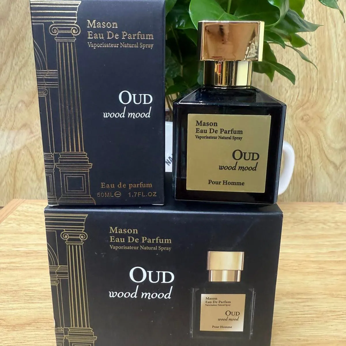 Zestaw Perfum Mason Pour Homme OUD Wood Mood 2x50ml