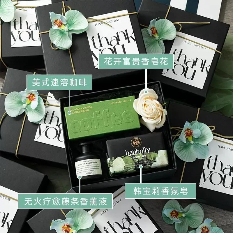 Zestaw Prezentowy Hanbolly Coffee Jasmine 6 szt
