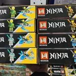 Zestaw klocków Ninja MNB92 8 figurek