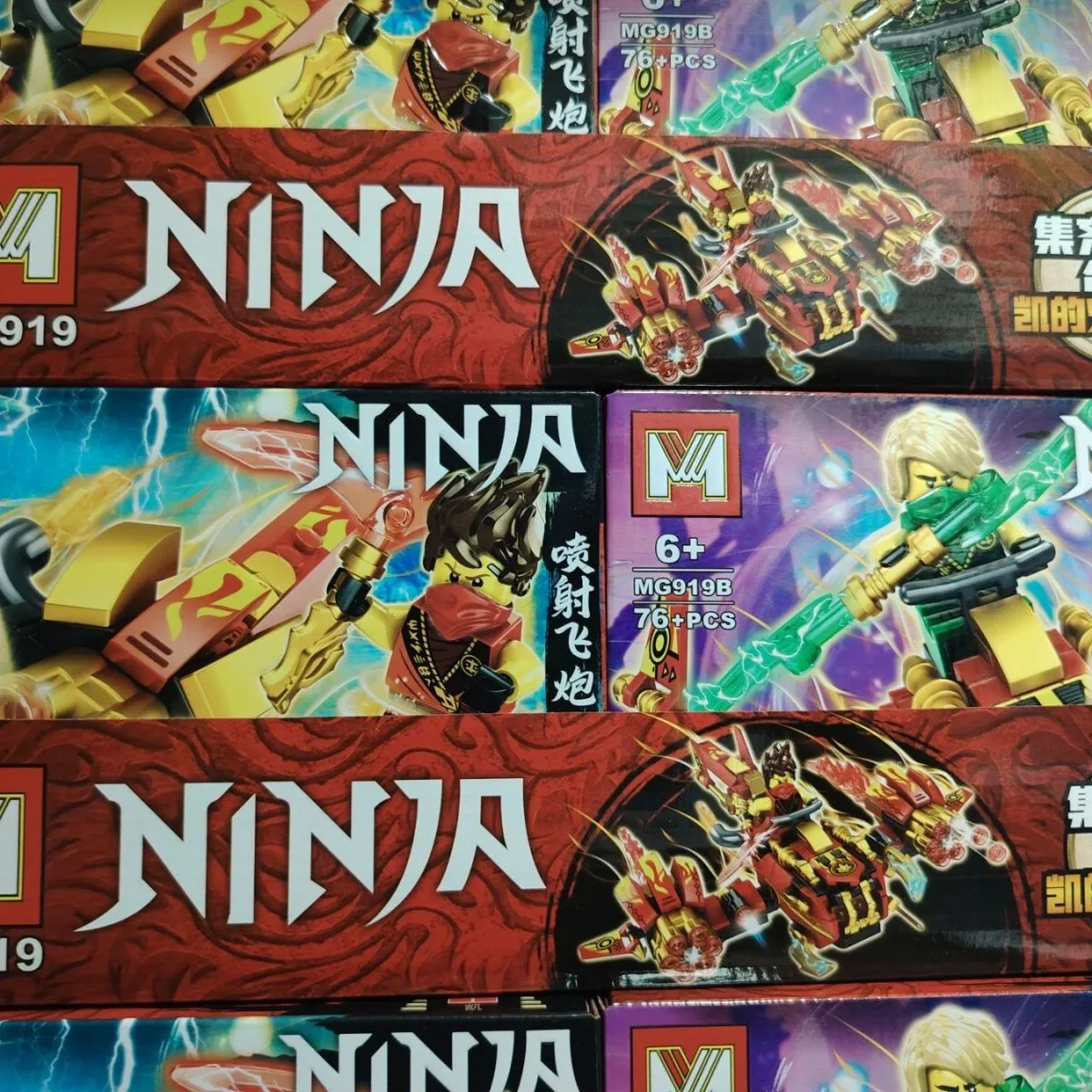 Zestaw klocków Ninja MG919 76 elementów