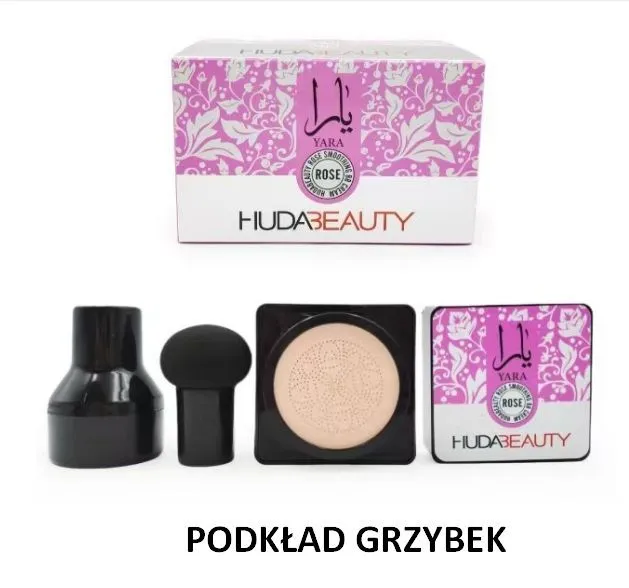 Podkład Grzybek do Twarzy YARA Rose Huda Beauty