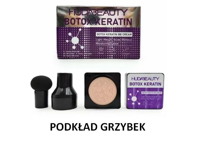 Podkład Grzybek do Twarzy YARA Botox Keratin BB Cream