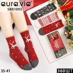 Skarpetki damskie świąteczne 35-41 AURAVIA SNX1093