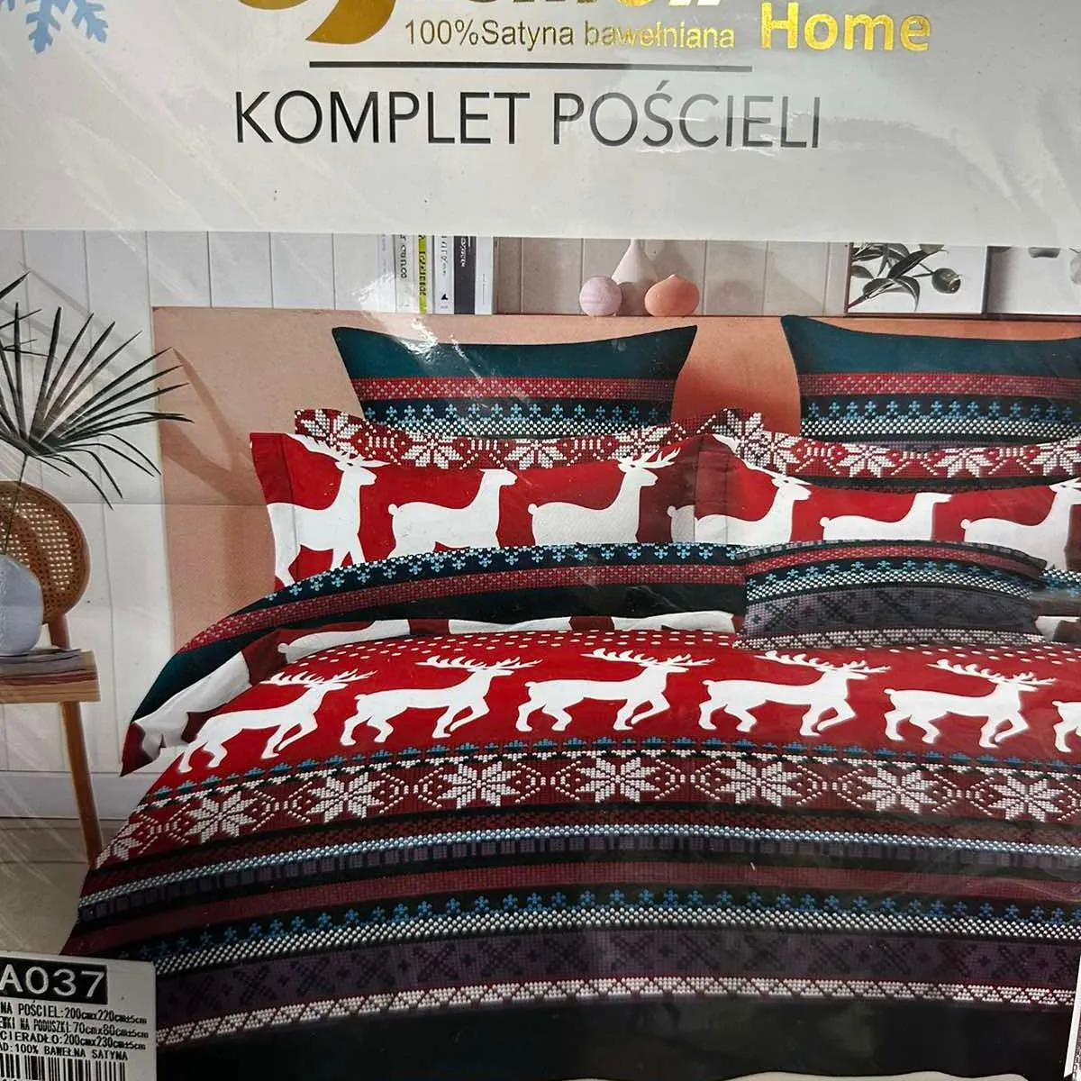 Komplet Pościeli 100% Satyna 200/220 Fashion Home