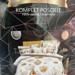 Komplet Pościeli 4CZ 200/220 100% Satyna Bawełniana Lona