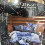 Komplet Pościeli 4CZ 200/220 Satyna Bawełniana Lona