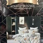 Komplet Pościeli 4CZ 200/220 Satyna Bawełniana LNA