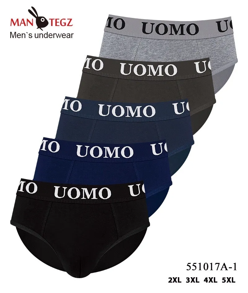 Bokserki męskie UOMO 6 szt. 2XL-5XL