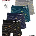 Bokserki męskie UOMO 4 szt. 95% bawełna HD3044