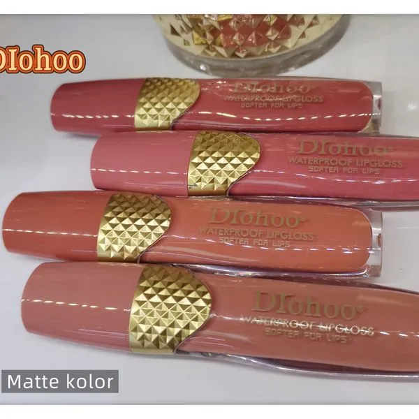 Błyszczyki do ust Dihoohoo Waterproof Gloss 4 szt