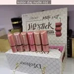 Szminka matowa Drohooh 24 szt nude róż