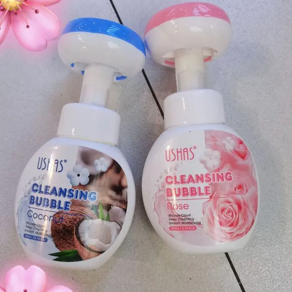 Żel Usha's Cleansing Bubble Coconut & Rose 150ml