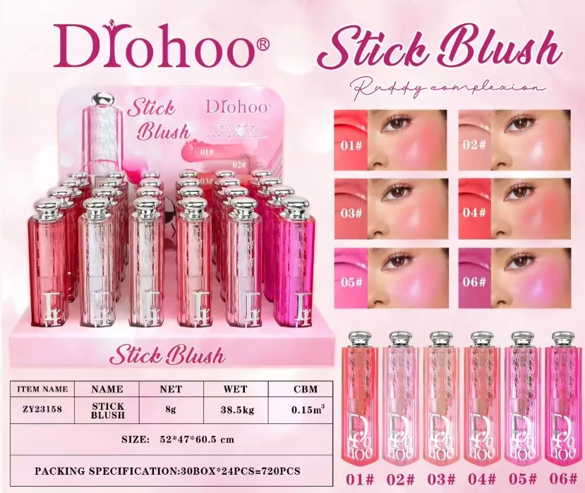 Róż do Policzków w Sztyfcie Drhoohoo Stick Blush 3,85g