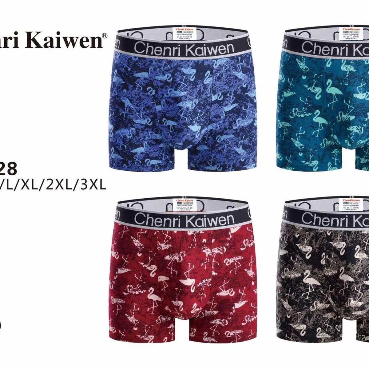 Bokserki męskie Chenni Kaiwen F-8528 M/L/XL/XXL 4 szt
