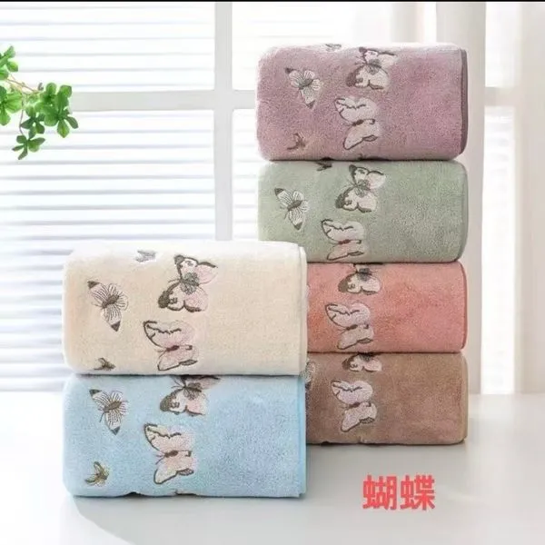 Ręcznik Mikrofibry 50/100 z Motywem Motyli