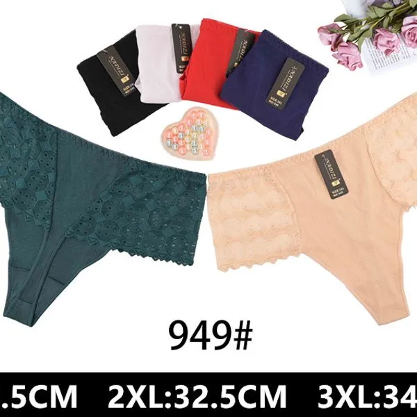 Majtki damskie stringi XL-3XL model 949