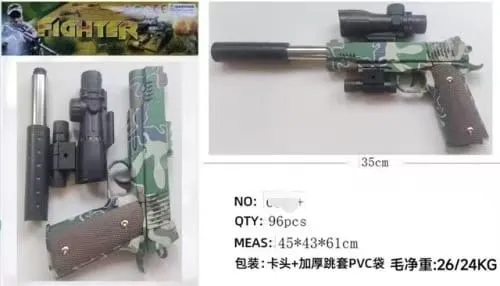 Pistolet na wodę Fighter kamuflażowy 35cm