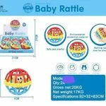 Grzechotka Baby Rattle Little Lok kolorowa
