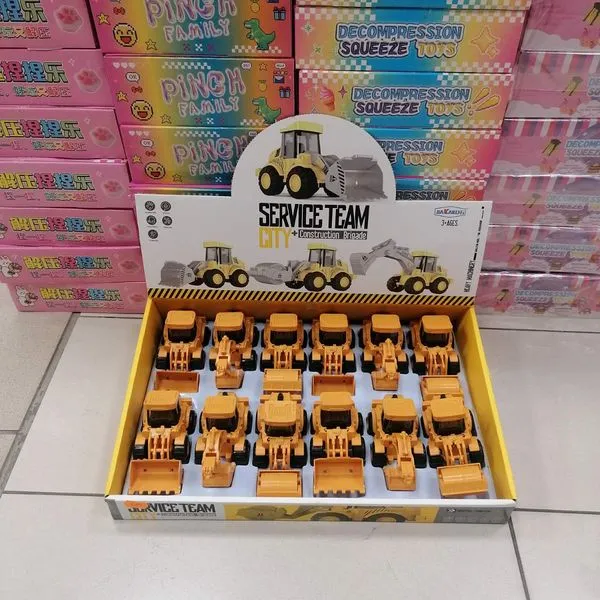 Zabawka Service Team Truck City - ciężarówka z łyżką