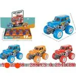 Zabawki Off Road Samochody Monster Truck 12 szt
