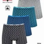 Bokserki męskie UMO 4 szt. M-L-XL-XXL F836 95% bawełna
