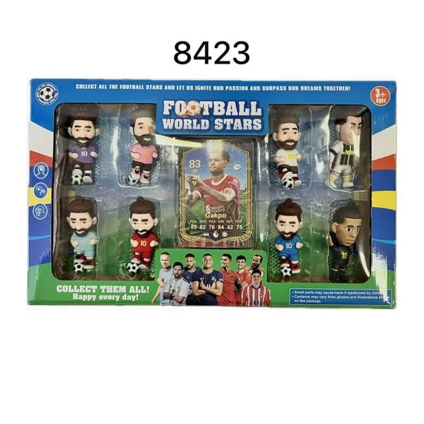 Zestaw figurek Football World Stars 8 szt. kod 8423