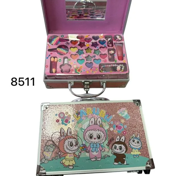 Zabawkowy zestaw kosmetyczki Labubu w walizce 8511