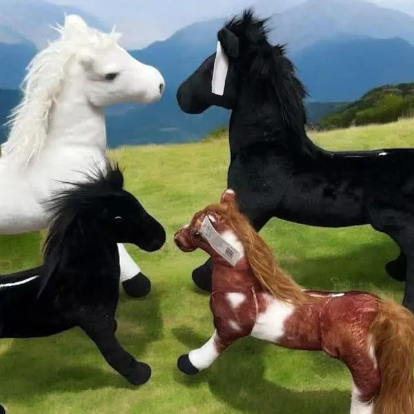 Maskotka Pluszowa Koń 30cm