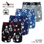 Bokserki męskie 4 szt. bawełna 95% L XL 2XL 3XL AF2248
