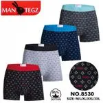 Bokserki męskie ManTegz 4 szt. M-XXL 95% bawełna