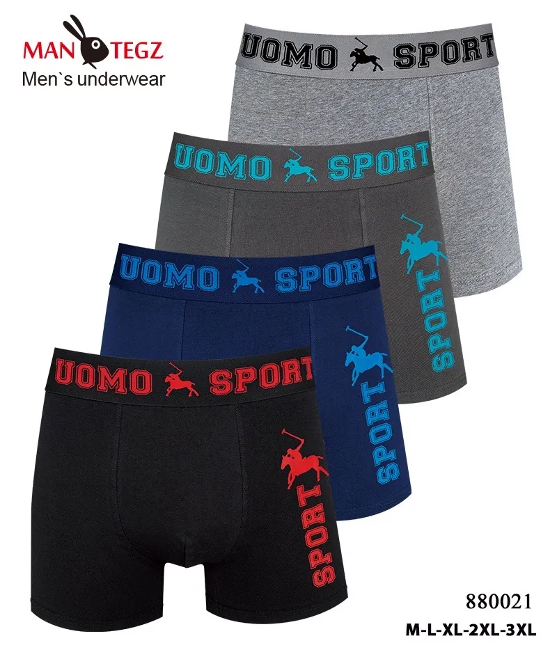 Bokserki męskie UOMOMO Sport 4 szt M-L-XL-3XL 880021