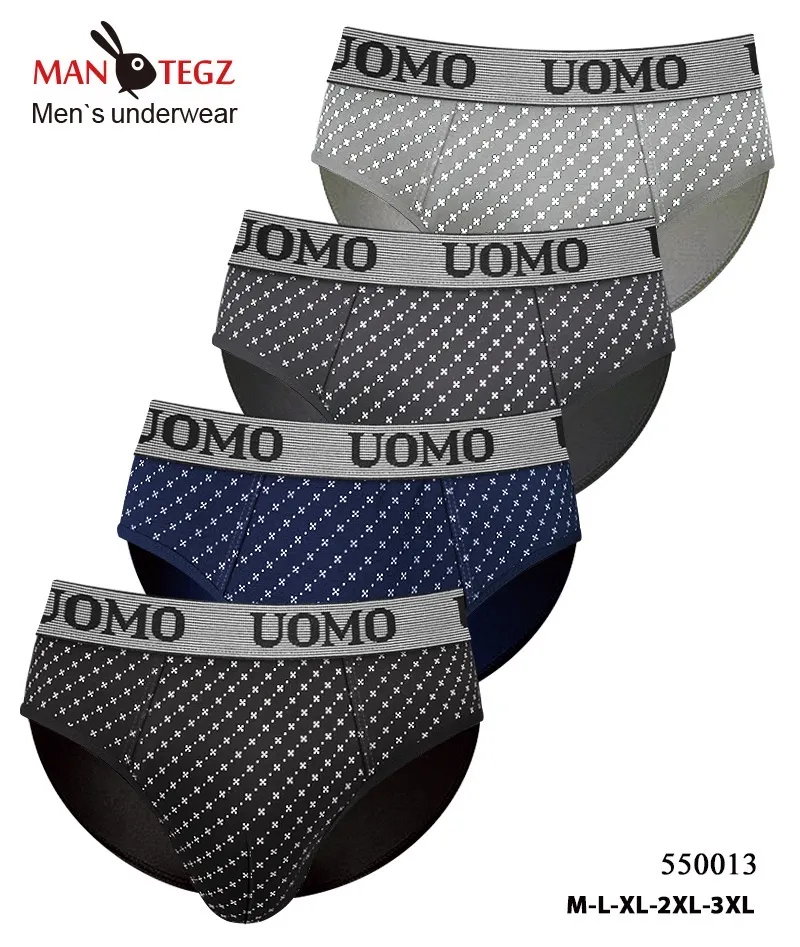 Bokserki męskie UOMO szare granatowe XL-XXL