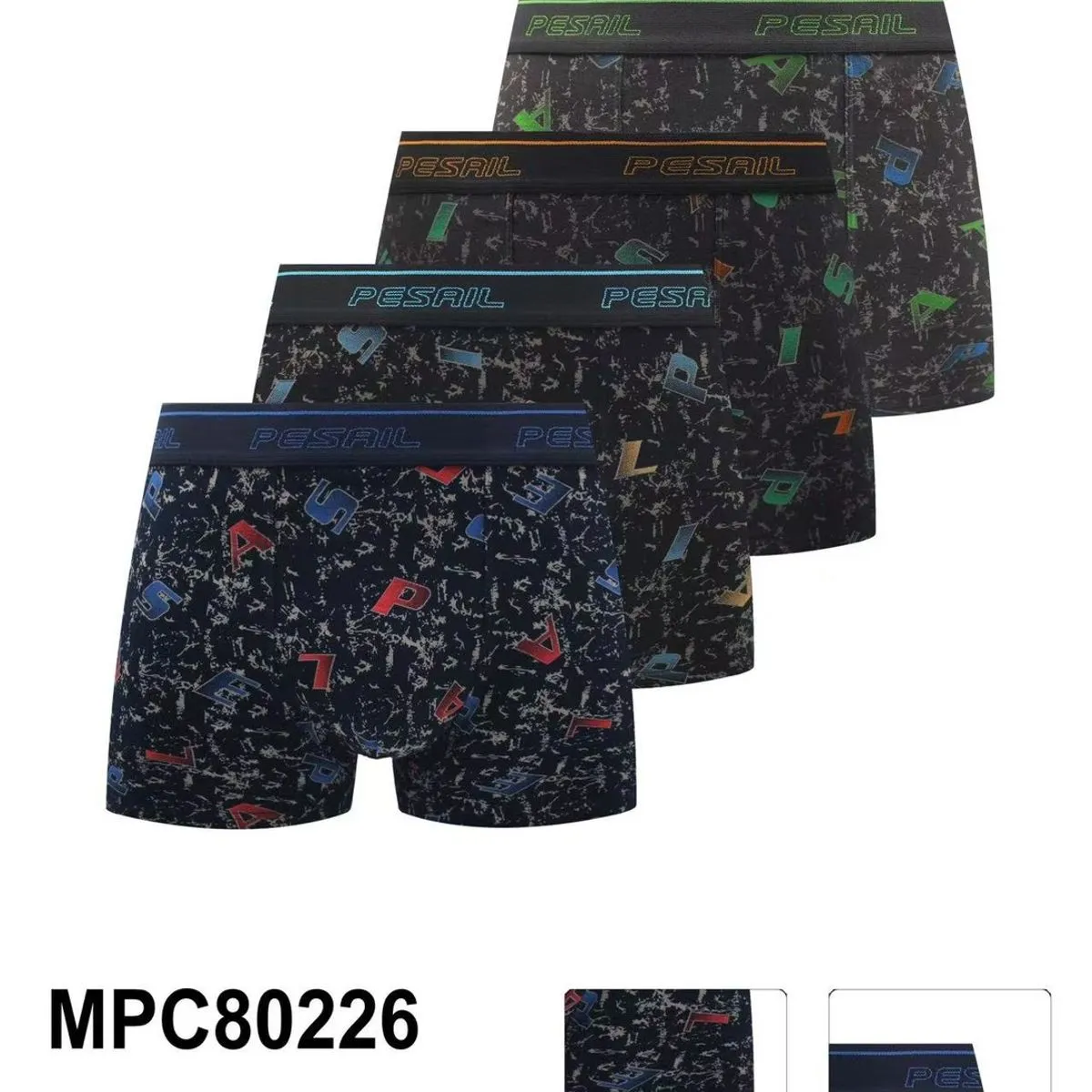Bokserki męskie Pesail 95% bawełna S-XXL MPC80226