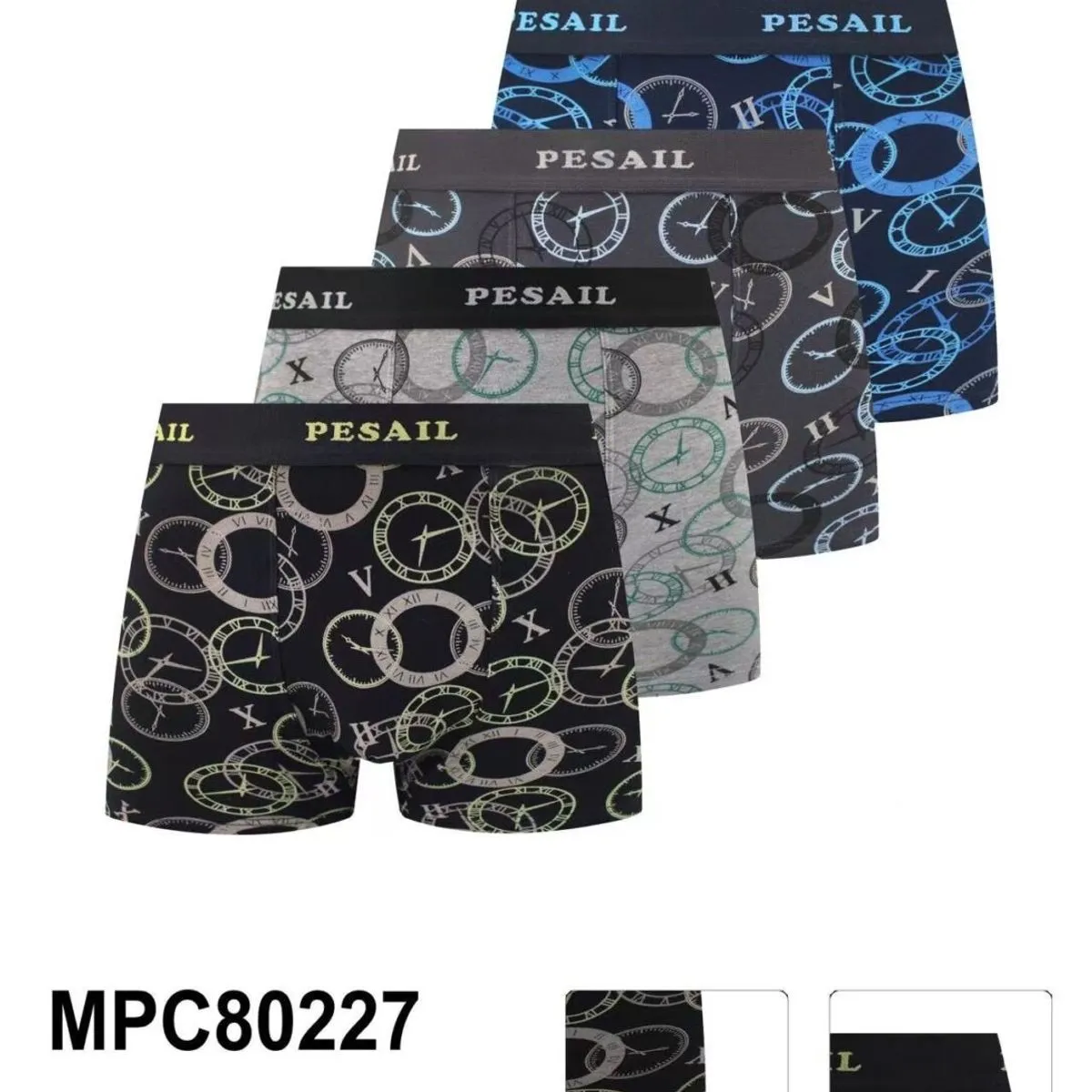 Bokserki męskie Pesail MP680227 95% bawełna S-XXL