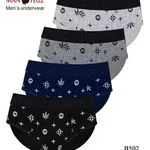 Bokserki męskie Man Tegz M-L-XL-XXL B502 szary/granatowy