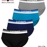 Bokserki męskie HOMO 4 szt. M-L-XL-XXL HD-1228