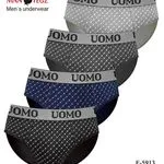 Bokserki męskie JOMO UOMO szare granatowe XL-XXL F-5913