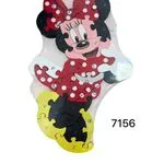 Puzzle Drewniane Minnie Mouse Alfabet 7156