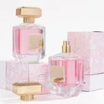 Perfumy damskie 100ml różowe w ozdobnej butelce