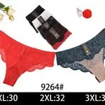 Majtki damskie koronkowe 4 szt. XL-3XL