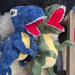 Maskotka Pluszowa Dinozaur T-Rex 70cm Niebieski/Zielony