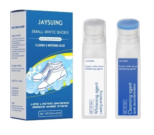 Jaysun Small White Shoes Cleaner & Whitening Agent 2x25ml